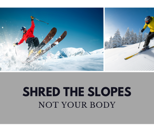 skiiing